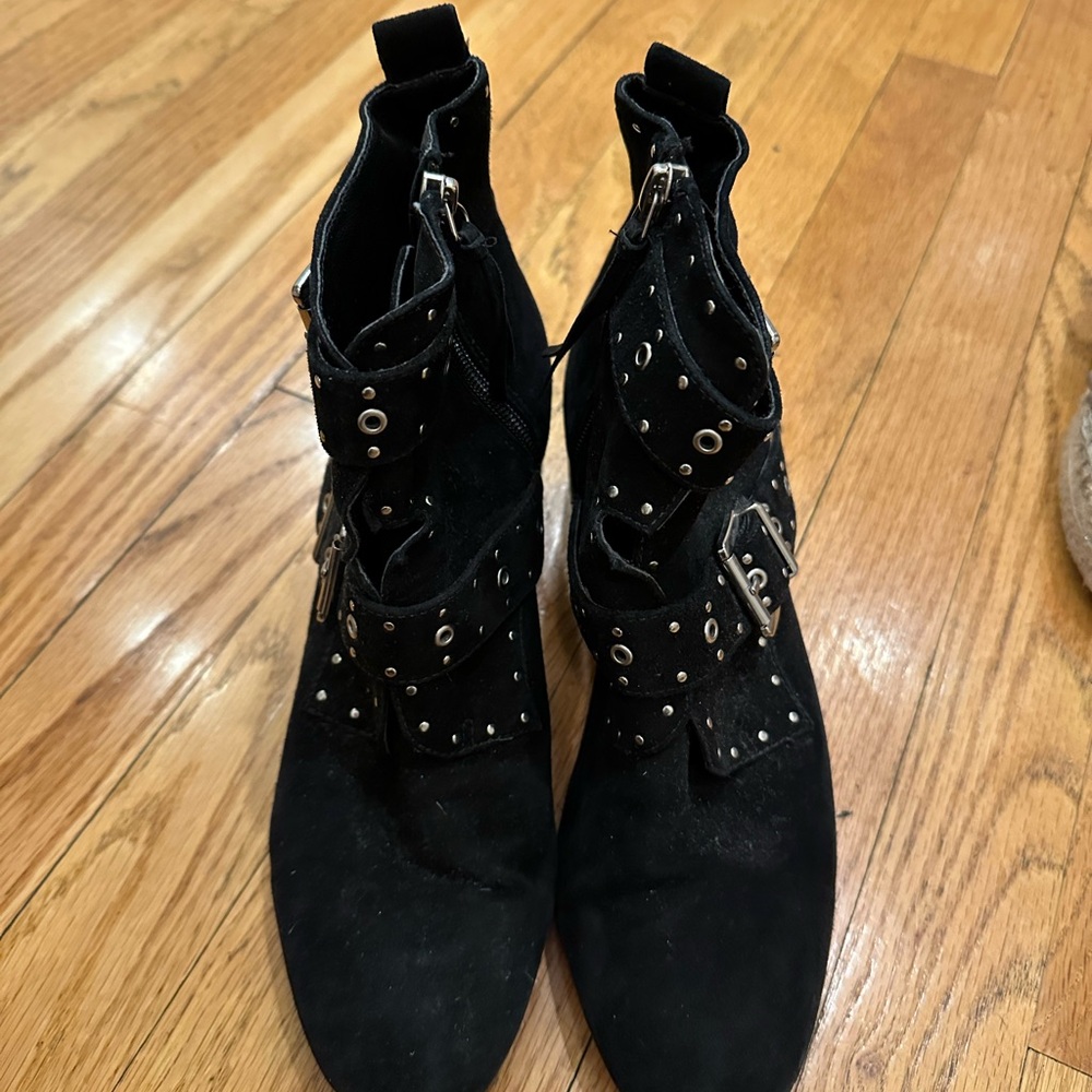 Rebecca Minkoff Black Ankle Boots